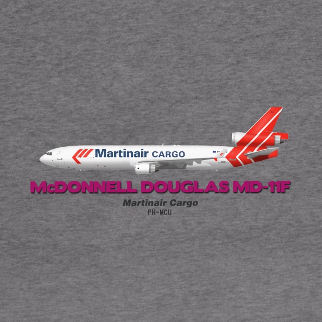 McDonnell Douglas MD-11F - Martinair Cargo by TheArtofFlying